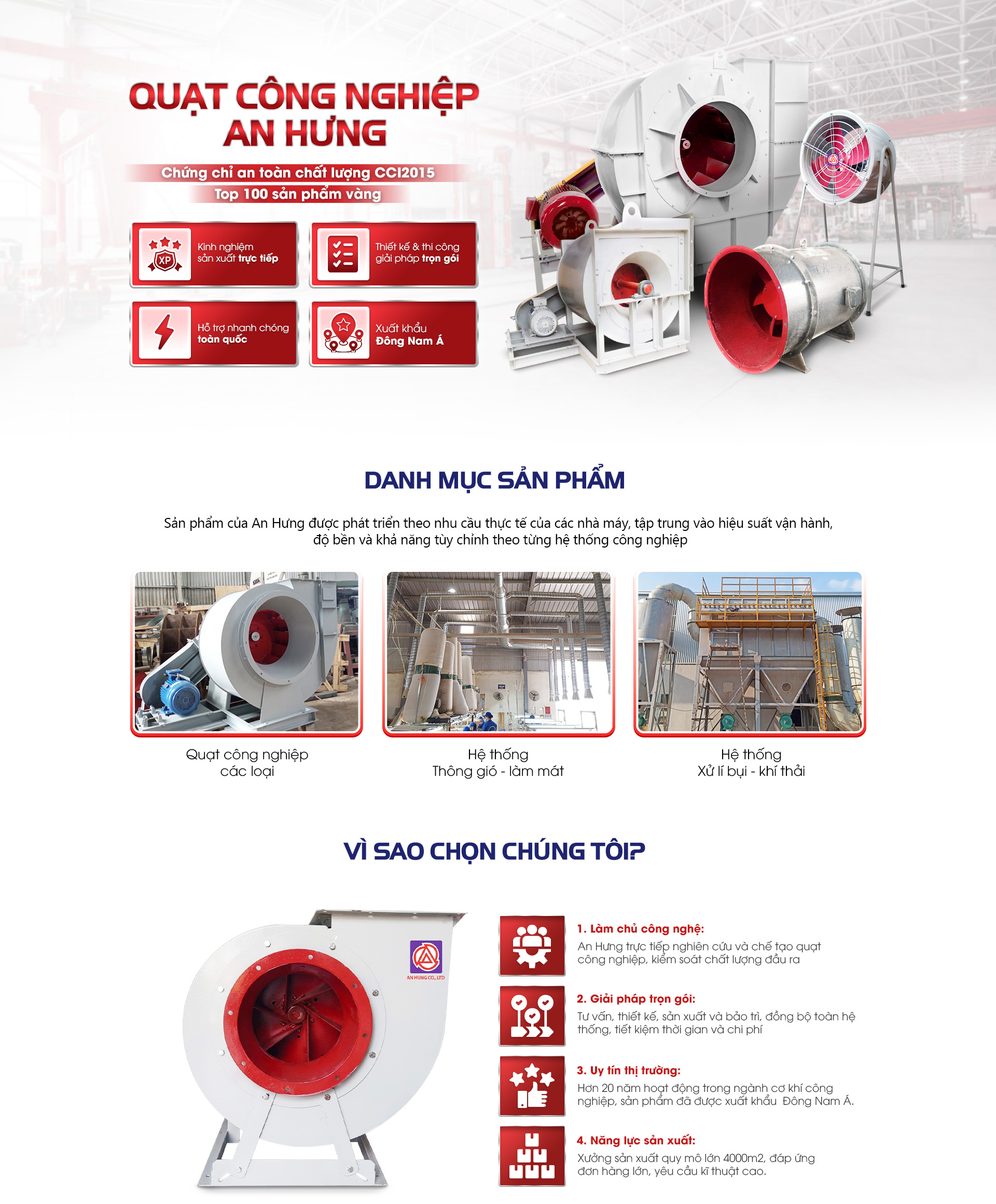 Công Ty TNHH Sản Xuất Và Thương Mại An Hưng